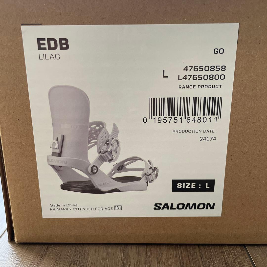 新品★ SALOMON サロモン　バインディング　ビンディング　L EDB