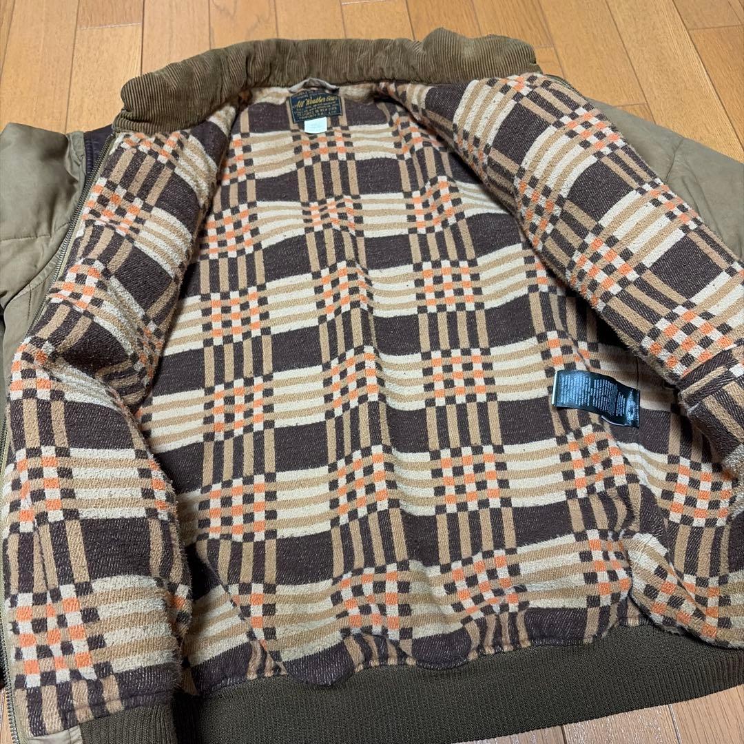 RRL レザーヨーク キルテッド オイルクロス ジャケット