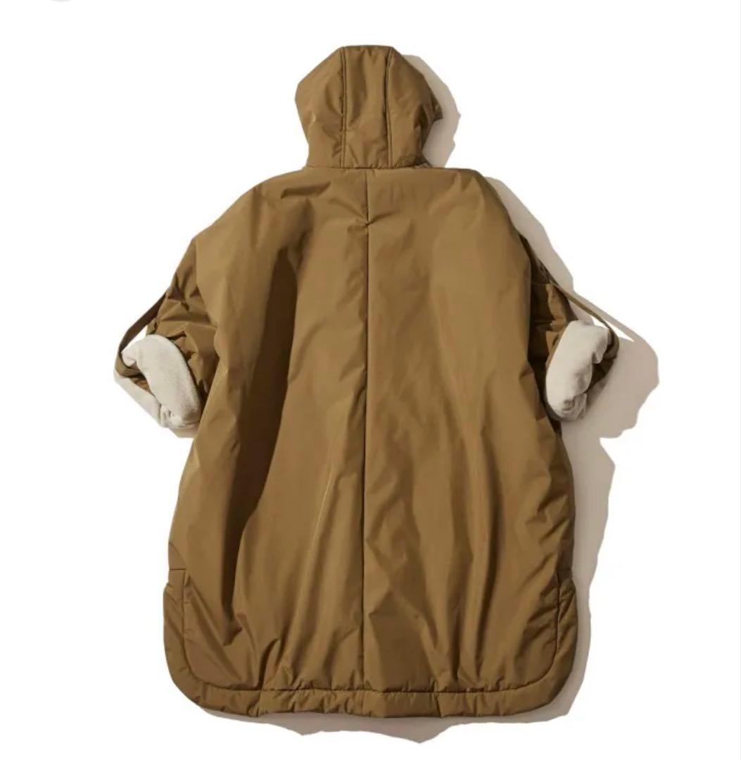 F/CE. RECYCLE NYLON PADDING PONCHO中綿ポンチョ