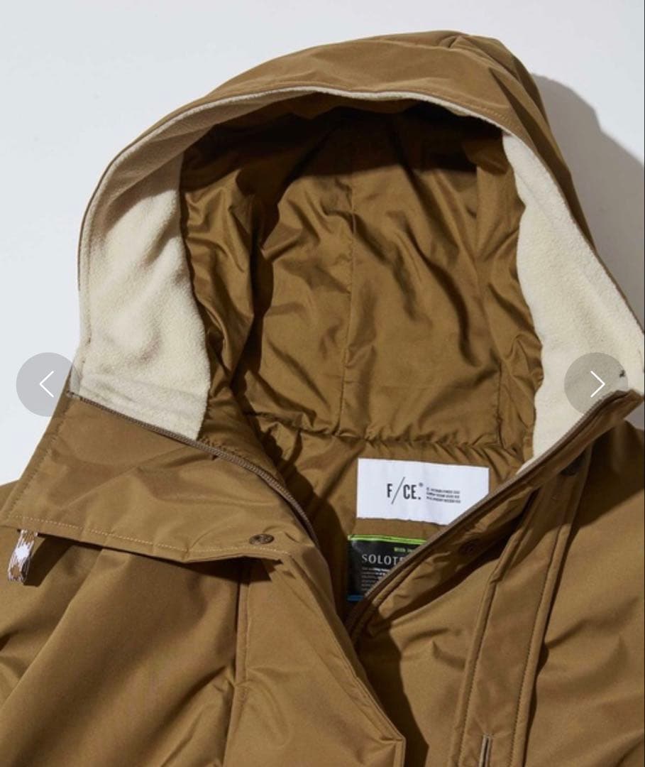 F/CE. RECYCLE NYLON PADDING PONCHO中綿ポンチョ