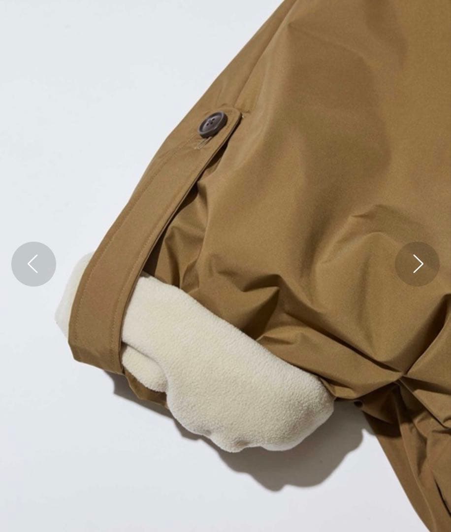 F/CE. RECYCLE NYLON PADDING PONCHO中綿ポンチョ