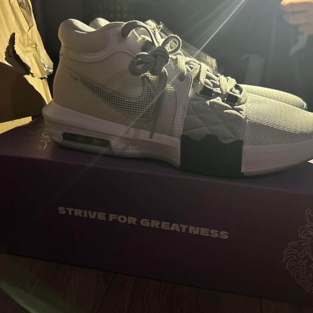 Nike LeBron 18 ホワイト シューズ