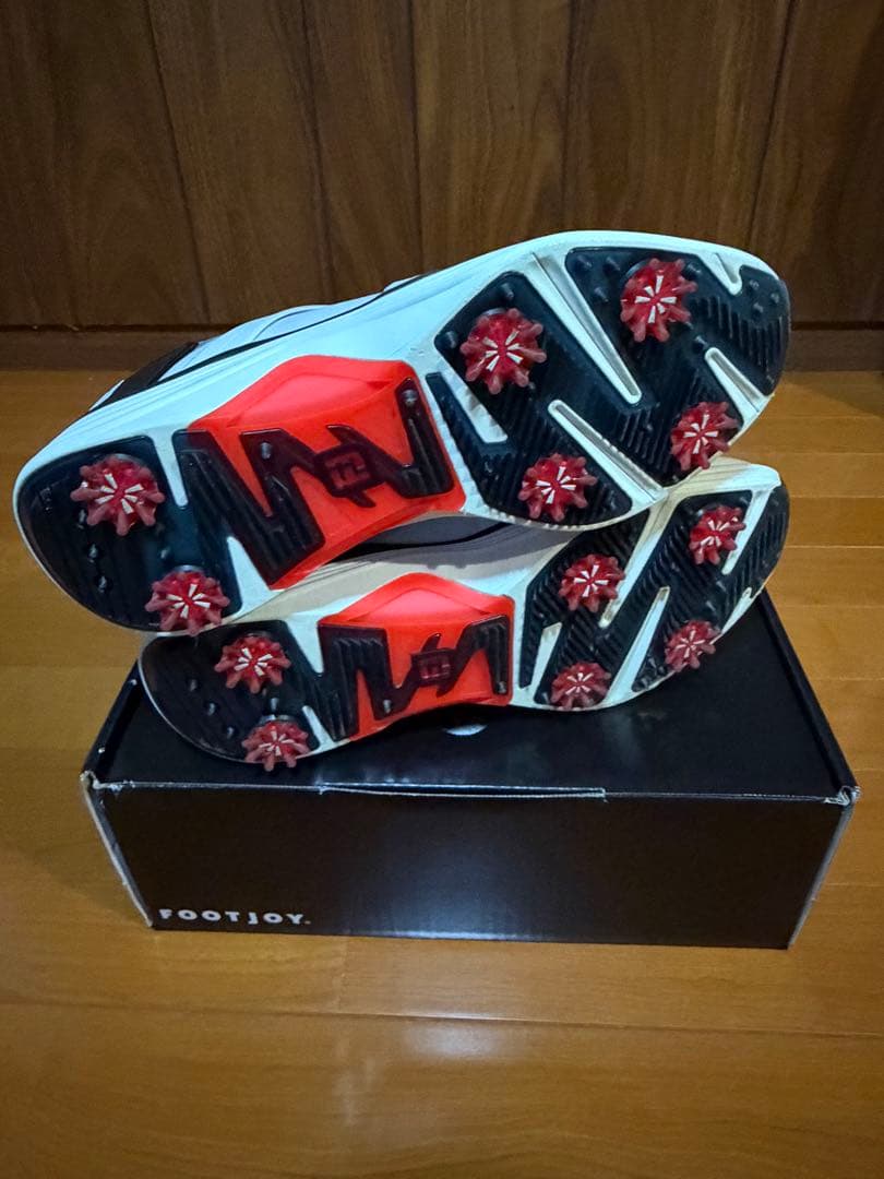 美品 1回着　フットジョイ FootJoyハイパーフレックス BOA 白27.5