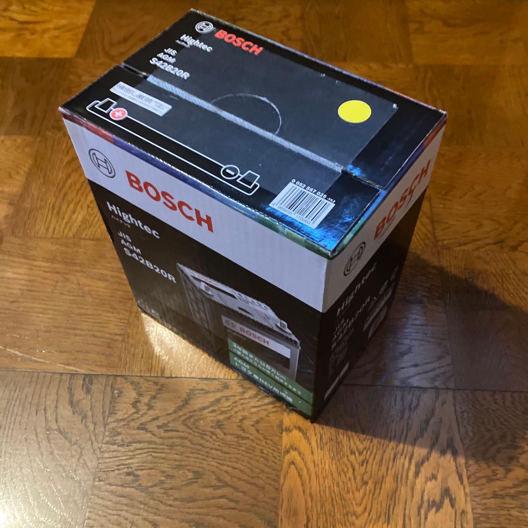 【新品未使用】BOSCH Hightec AGMバッテリー HT-S42B20R