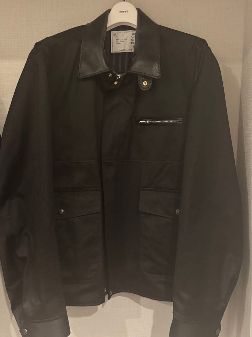 レ*き様 sacai Cotton Chino Blouson 26ss SAC