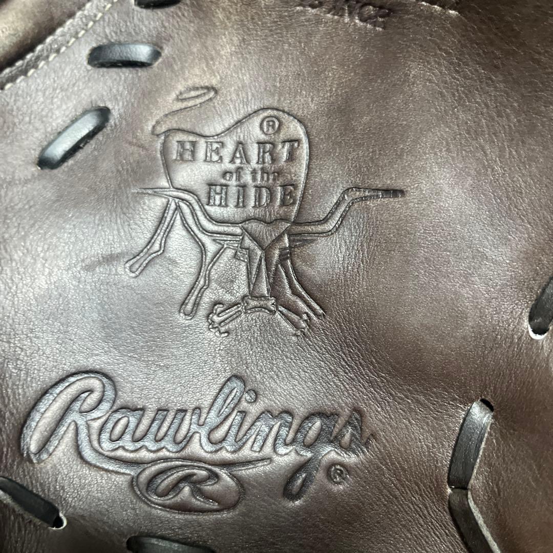 Rawlings 軟式グローブ グレー　チャコール