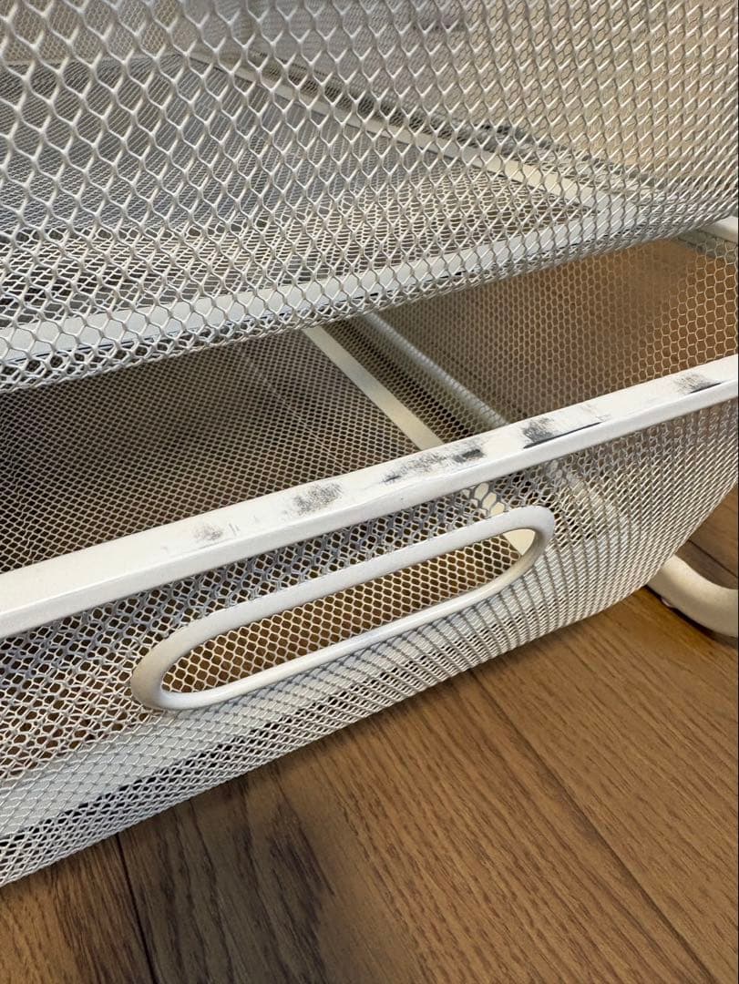 IKEA イケア ALGOT アルゴート メッシュラック 4段 2台セット