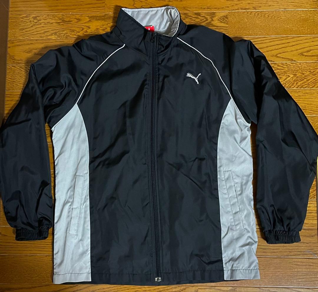 プーマ　ジャージ　セットアップ　キルティング　ブラック　メンズＬ　美品