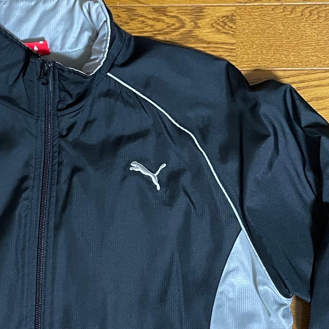 プーマ　ジャージ　セットアップ　キルティング　ブラック　メンズＬ　美品