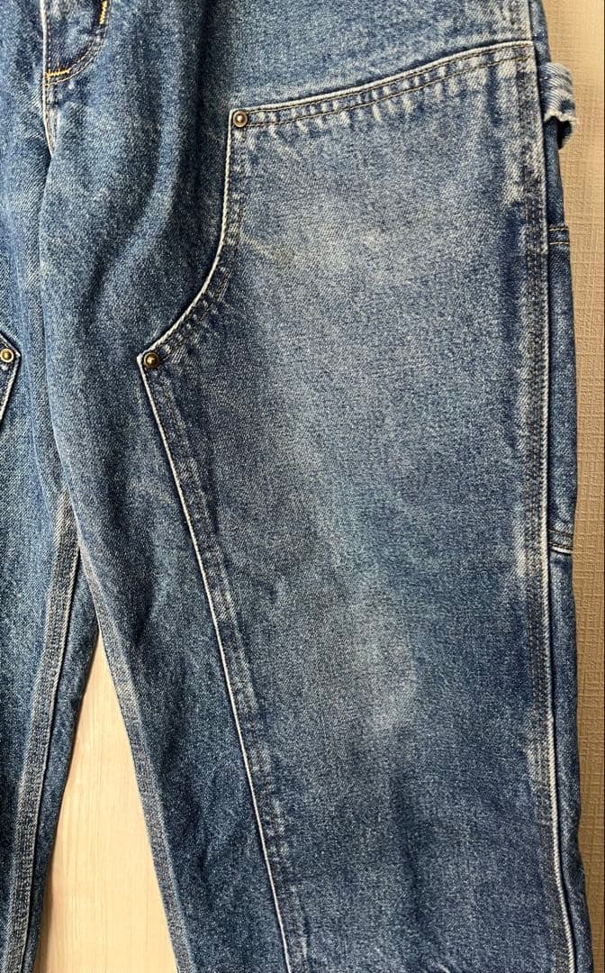 カーハート ダブルニー デニム W32 L27.5 メキシコ製 ルーズフィット