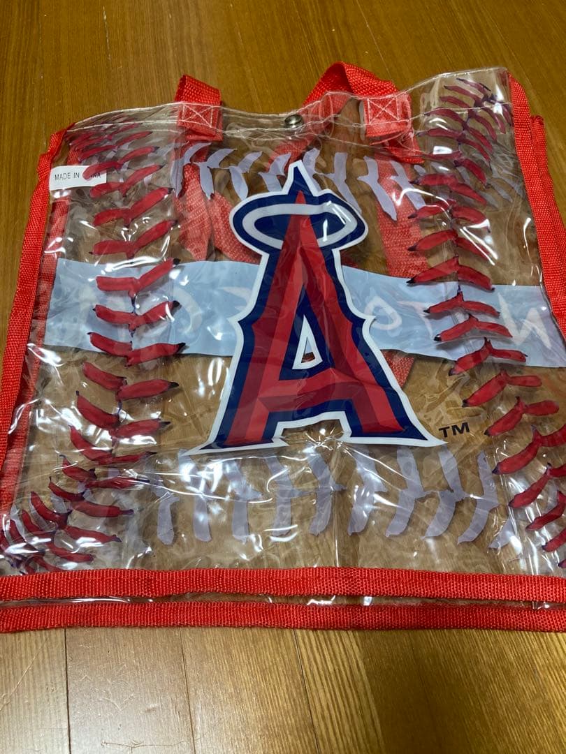 ⭐︎値下⭐︎大谷翔平非売品キャップandビニールトートバッグ　エンゼルス球場限定配布