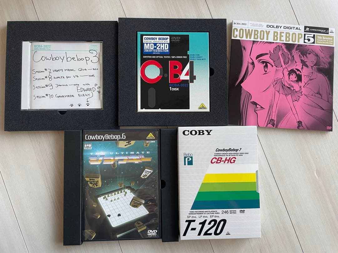 COWBOY BEBOP 5th DVD Box ➕Session#0