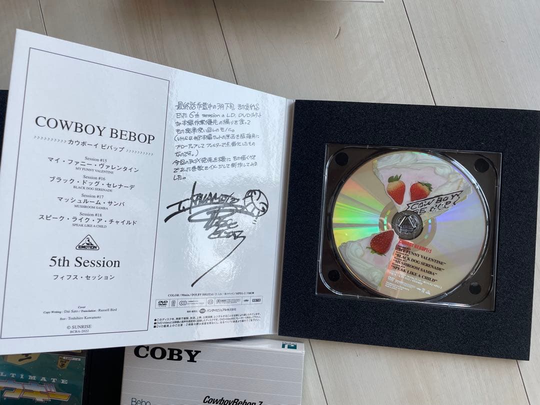 COWBOY BEBOP 5th DVD Box ➕Session#0