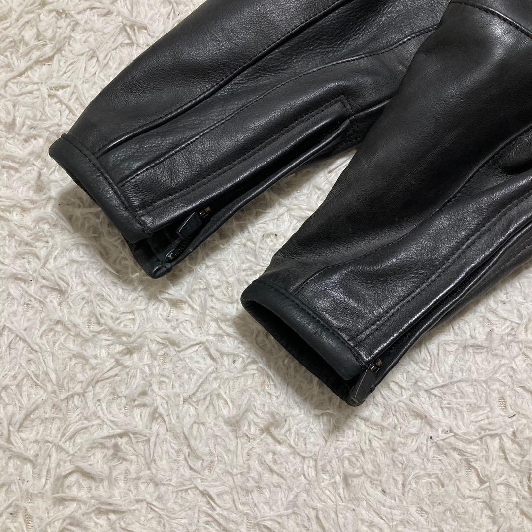 HYOD 兵頭プロダクツ ライダース レザージャケット L ブラック パット