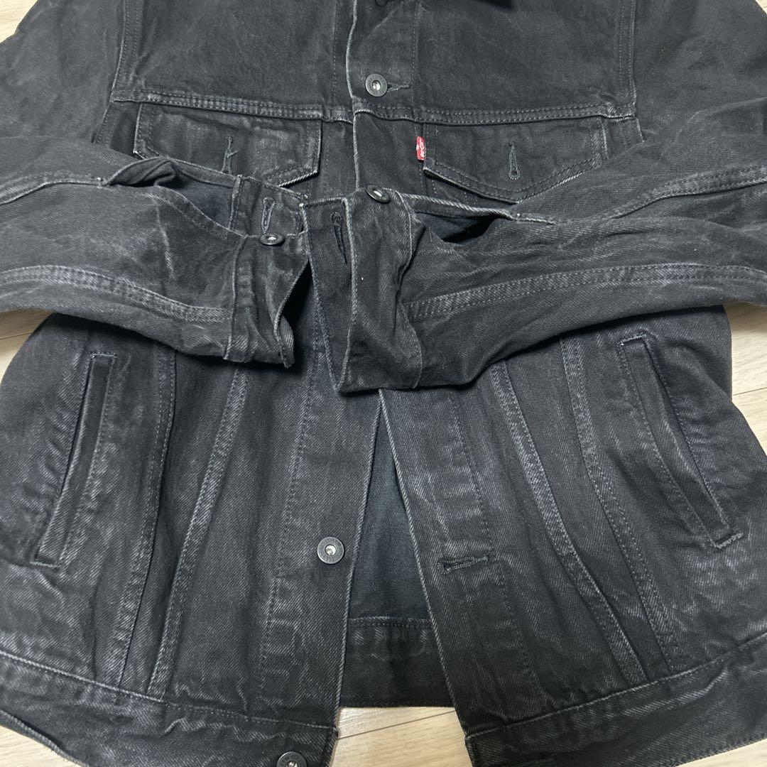 Levi's ブラック デニムジャケット M