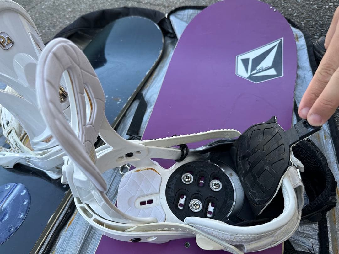 BURTONxサロモン CUSTOM スノーボードセット バートン