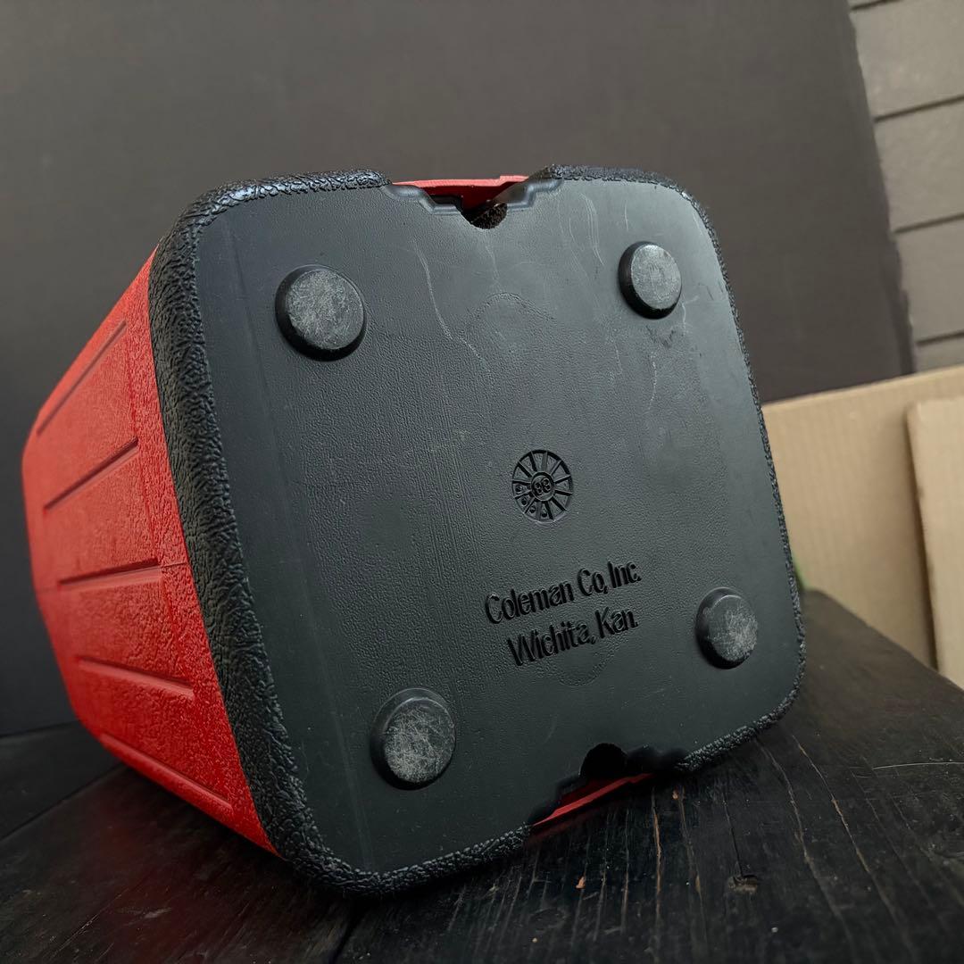 Coleman 286a等用 ランタンケース レッド 赤 旧ロゴ 88年製 中古