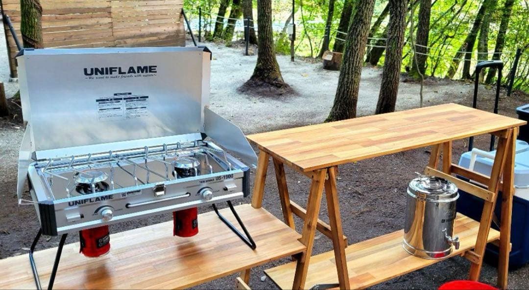 アカシアキッチンラック オプションテーブルと専用バッグ付　ビジョンピークス