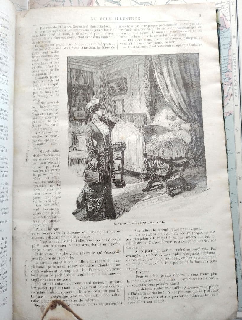 洋書 LA MODE ILLUSTREE ROMANS 1906
