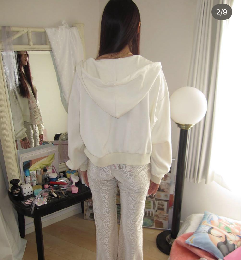 n.k atelier フーディー　dlys hoodie cream