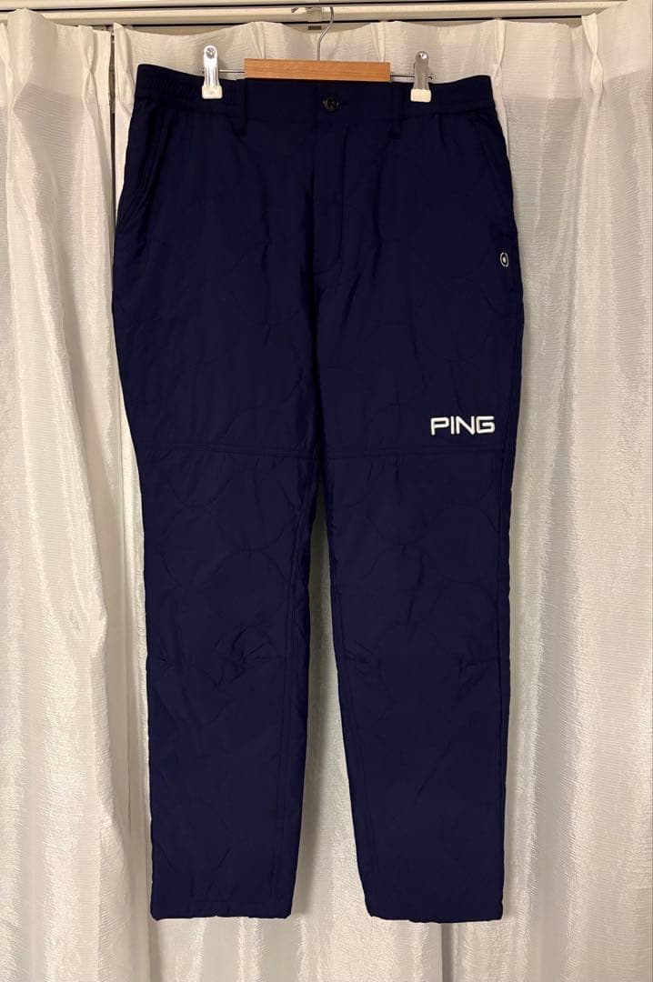 美品！！　PING ピン キルティング中綿パンツ　ゴルフウェア　XLサイズ