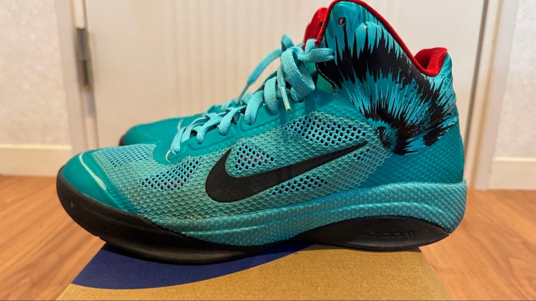 NIKE ZOOM HYPERFUSEバッシュ 407622-401 28cm