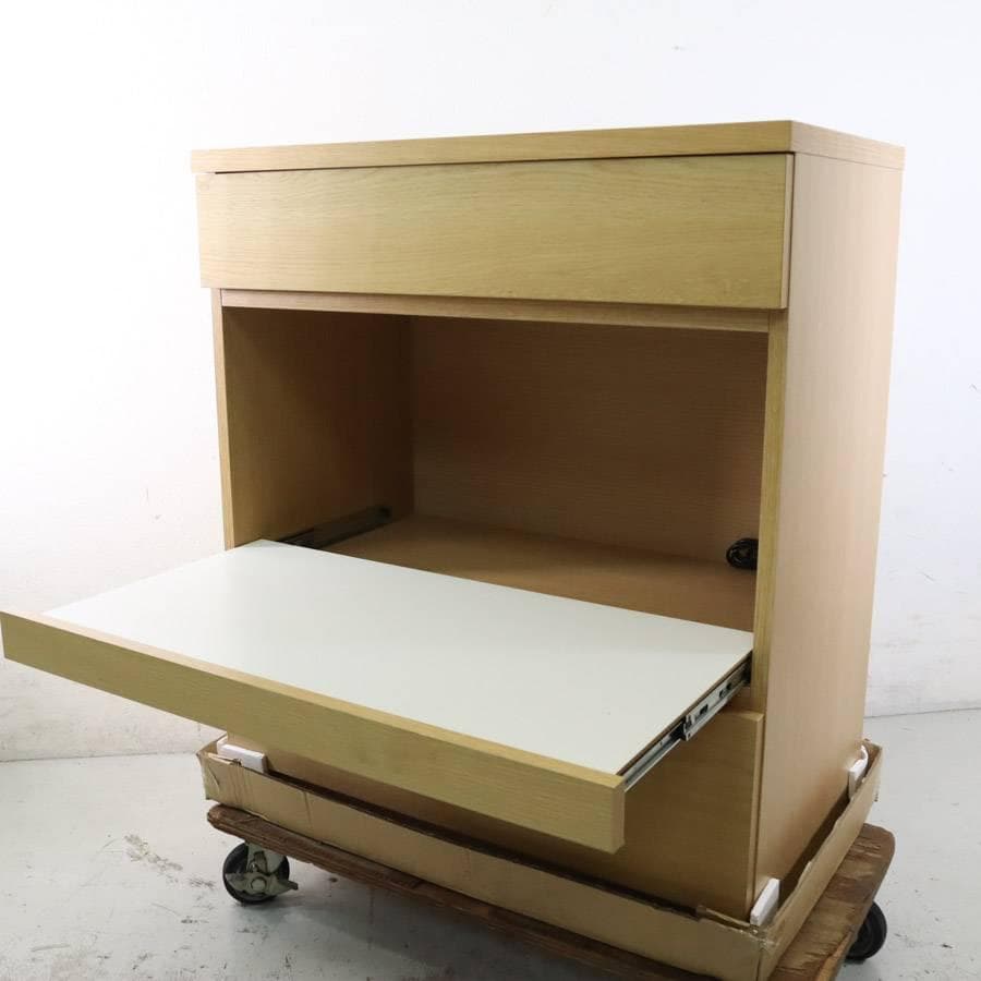 新品 ウニコ SOVI ソヴィ キッチンカウンター W800 スライド棚付き