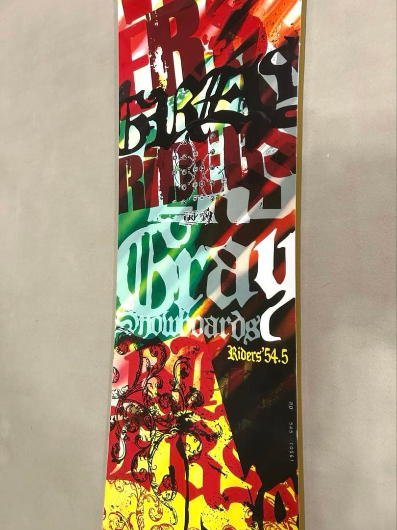 スノーボードセットGRAY RIDERS'154.5 HEADビンディング付