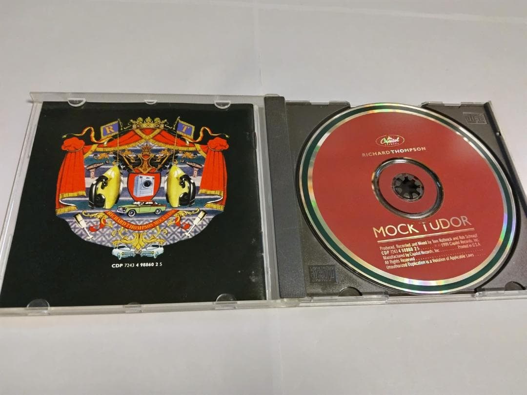 ● リチャード・トンプソン 中期メジャー期 名盤6枚セット 帯付 日本盤有 ●