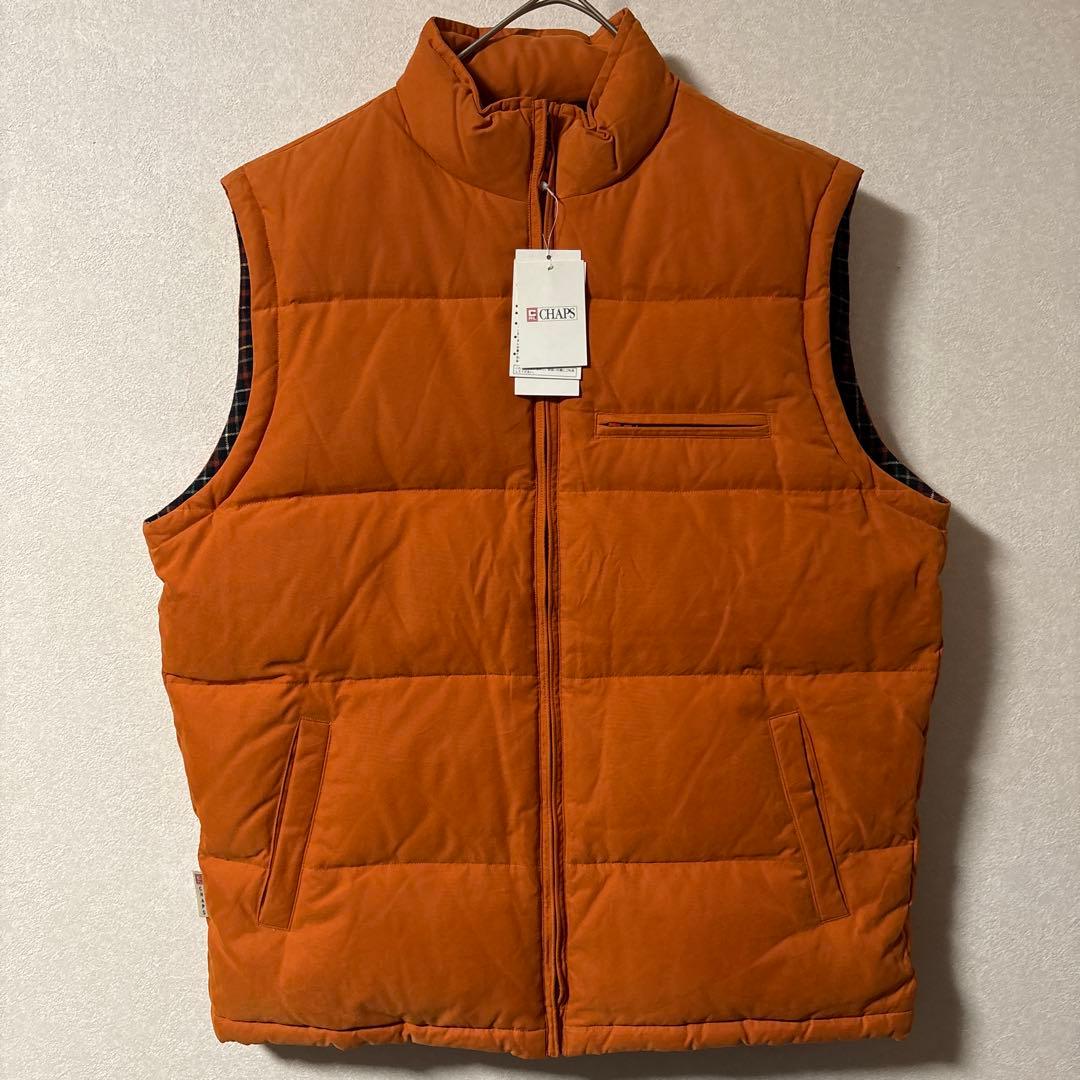 新品　ラルフローレン　CHAPS ベスト　ダウン　polo 古着　ビンテージ