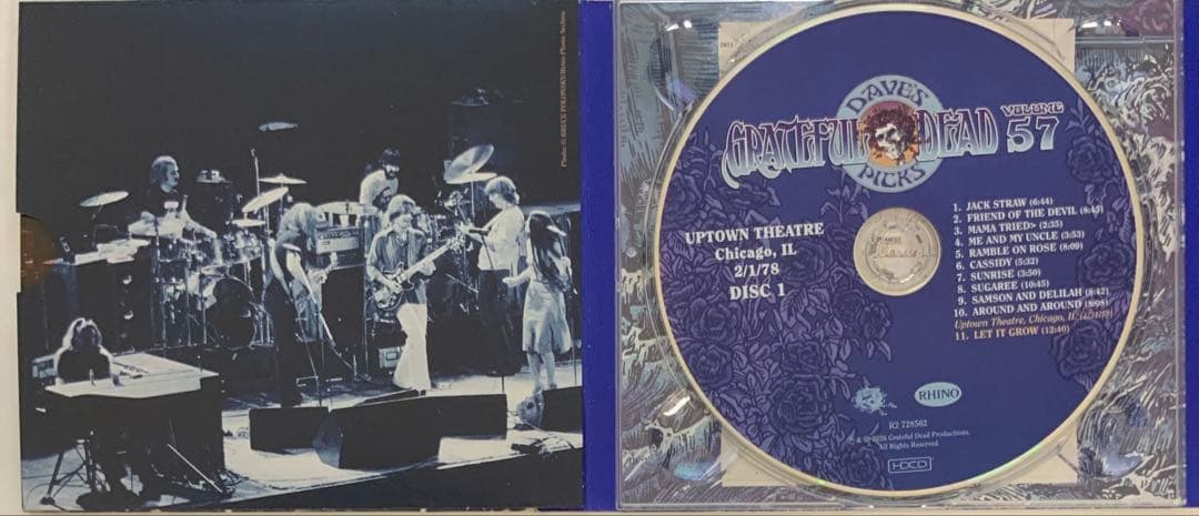 美品3CD Dave's Picks Vol. 57 Grateful Dead