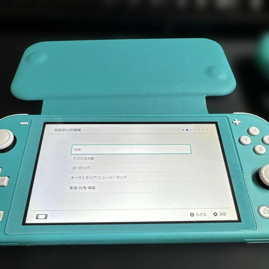 Nintendo Switch Lite ターコイズ SDカードセット