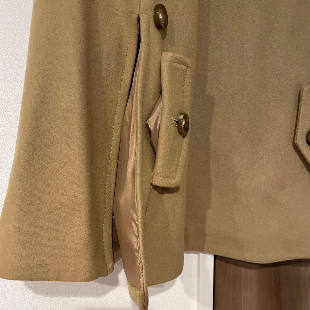 MICHAEL KORS ベージュ ケープコート XXS 未使用　ポンチョ　お得