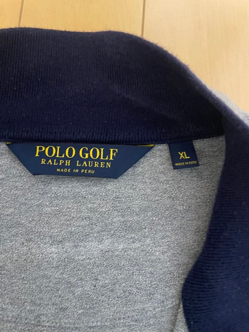 POLOGOLF ラルフローレン XLサイズ フルジップ スウェット グレー