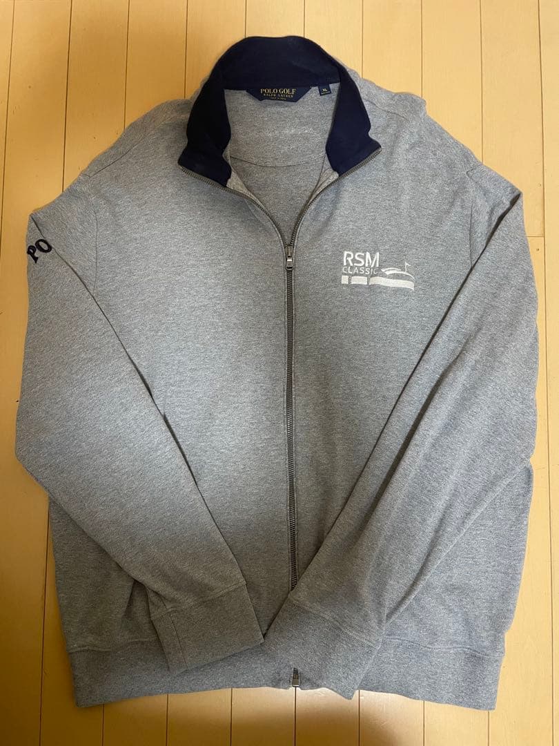 POLOGOLF ラルフローレン XLサイズ フルジップ スウェット グレー