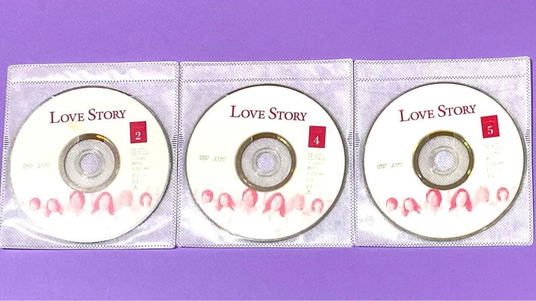 DVD LOVE STORY 全6巻　　　中山美穂/豊川悦司/香取慎吾