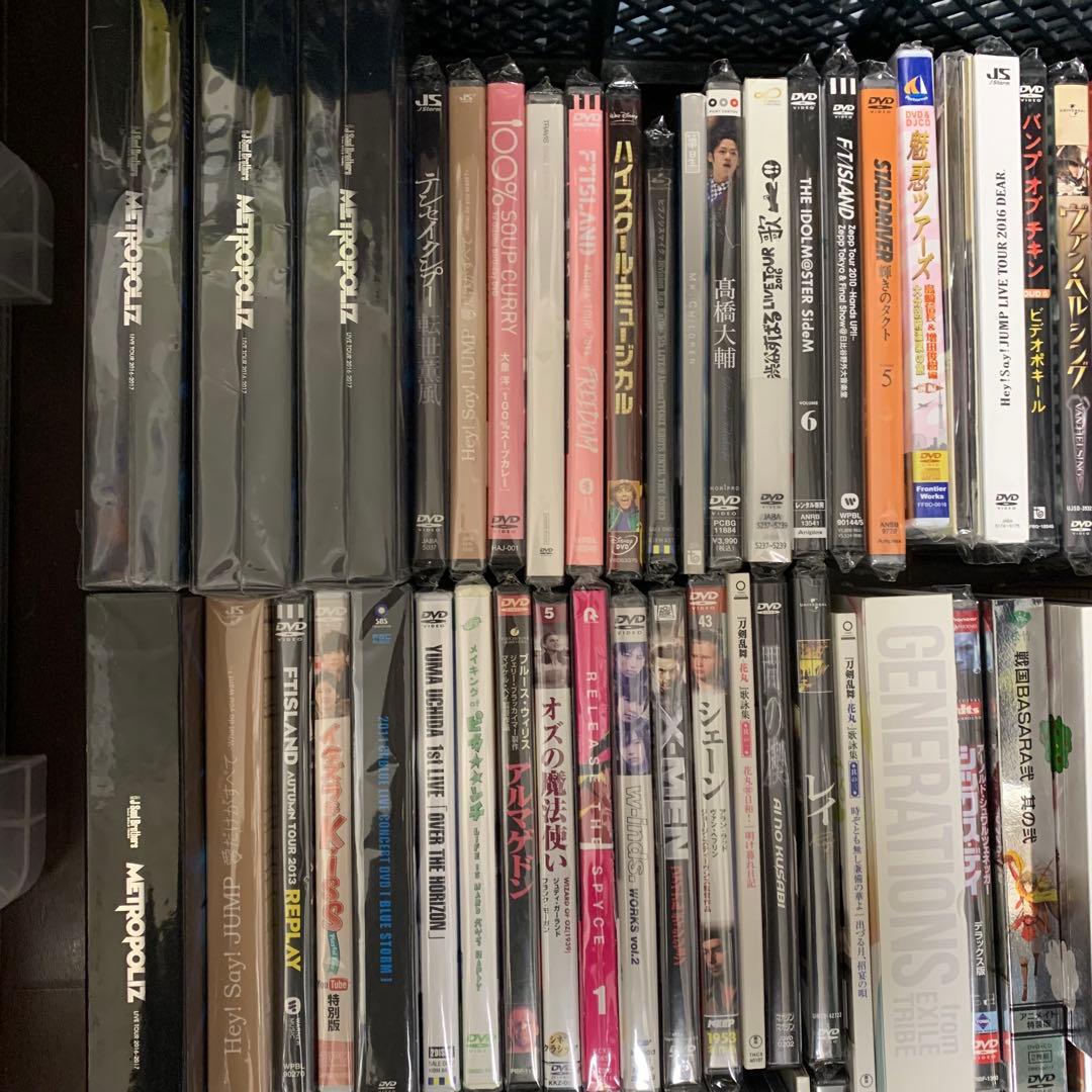 DVD 大量　まとめ売り　洋画　邦画　アニメ　LIVE ライブ　120本セット