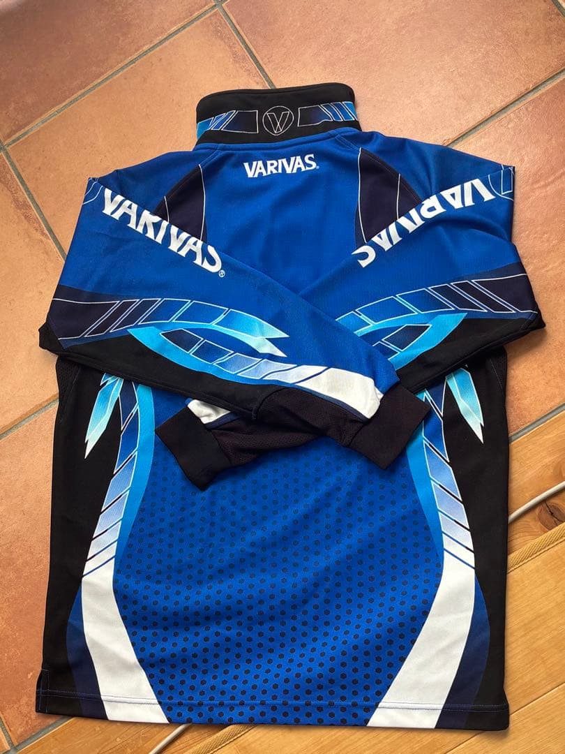 VARIVAS ジップアップシャツ長袖