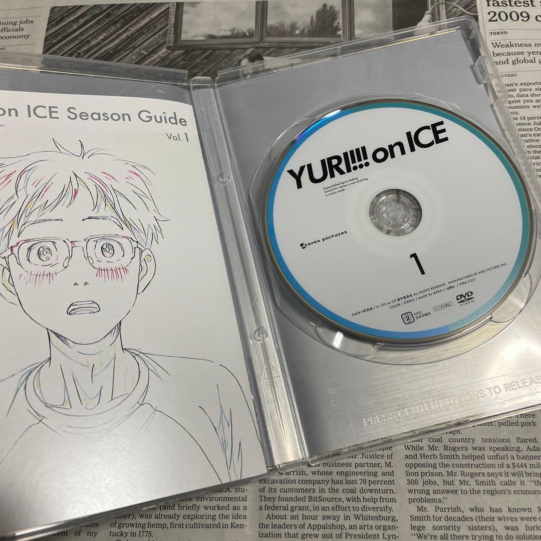 ユーリ!!! on ICE 全6巻 DVD版　YURI!!! on ICE 全巻