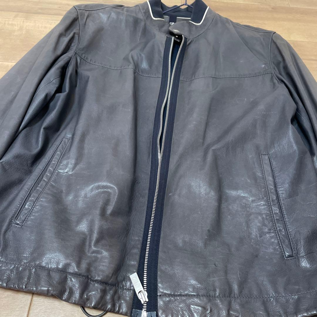 Zegna Sport レザージャケット　牛革