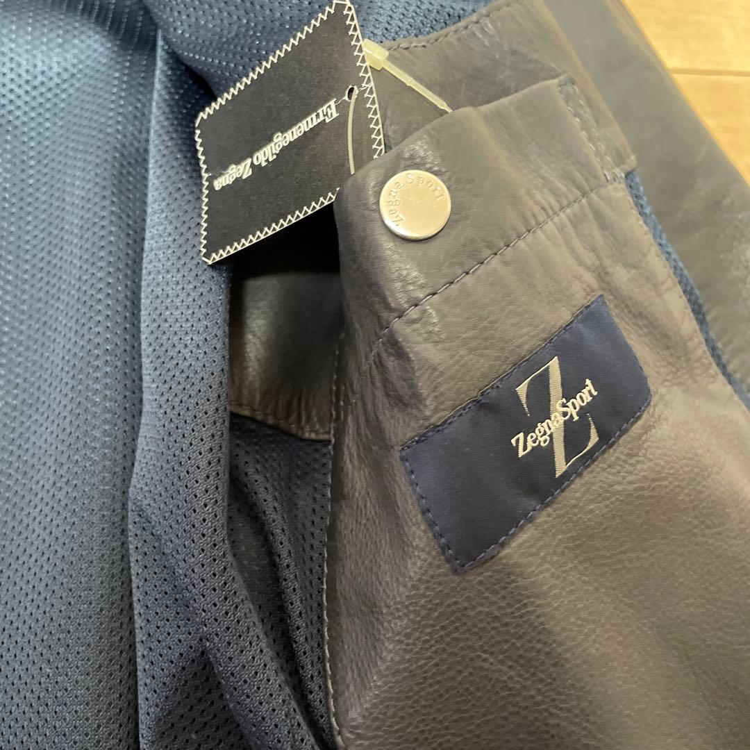 Zegna Sport レザージャケット　牛革