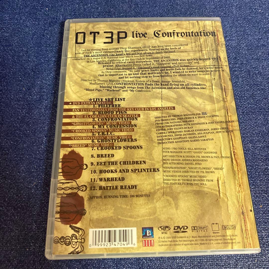 オウテップ　confrontation ot3p DVD