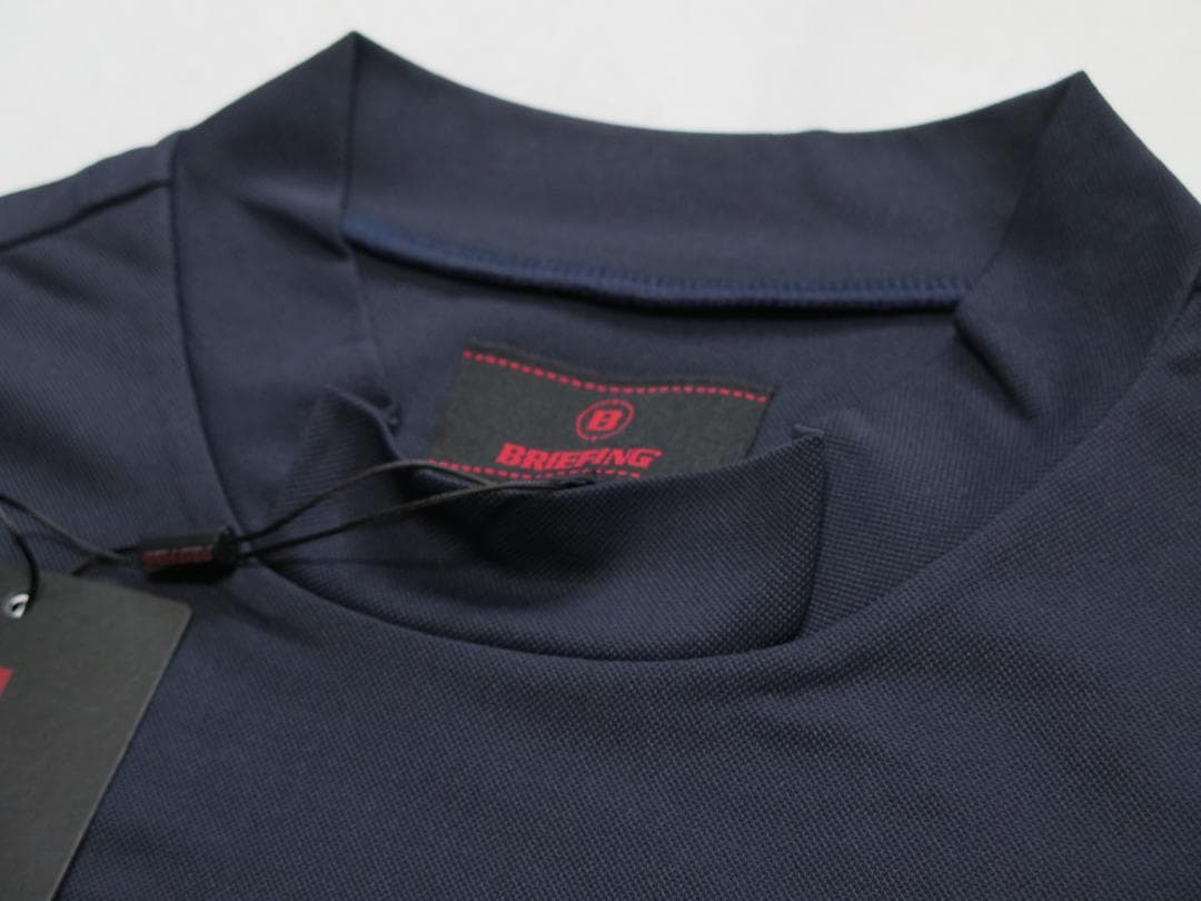 Ⓜブリーフィングゴルフ MEN'S MINI LOGO HIGHNECK RF