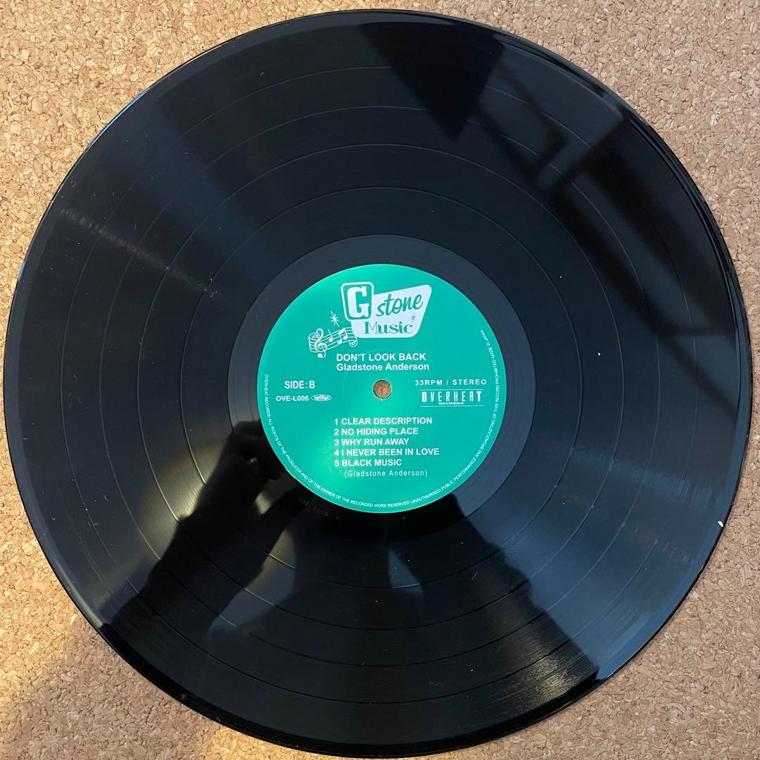 GLADSTONE ANDERSON / DON’T LOOK BACK(LP)