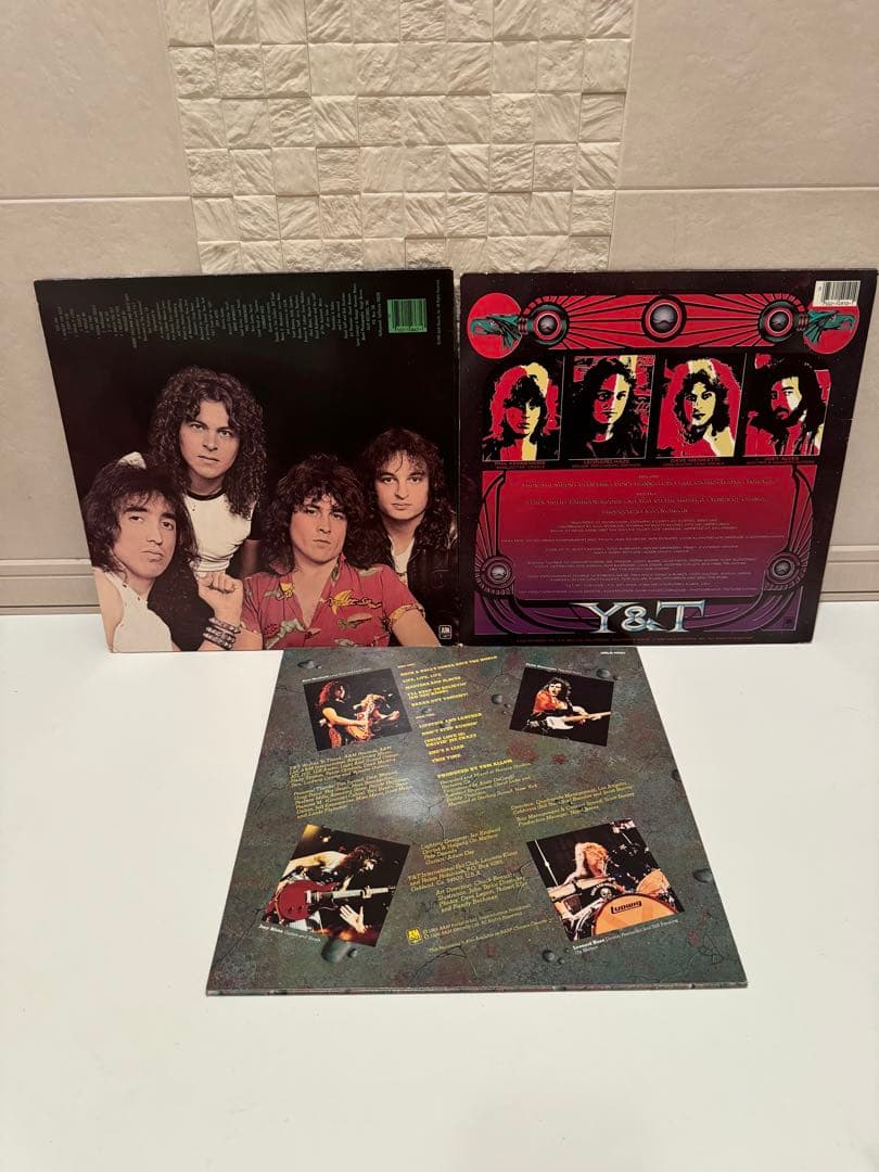 【3枚セット】レコードLP/ Y&T（管理No.M25）