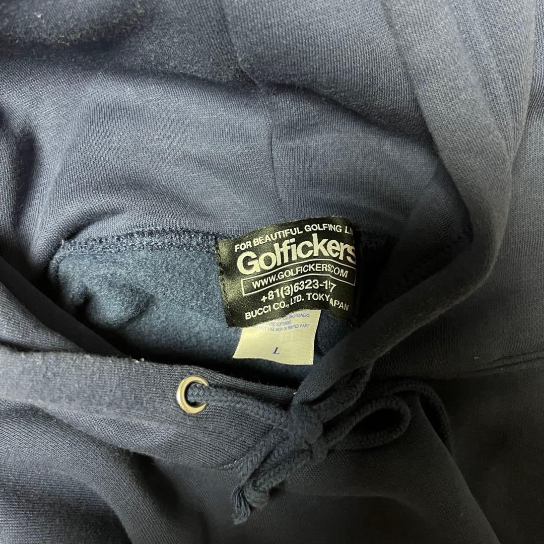 Golfickers ゴルフパーカー　Lサイズ　ネイビー