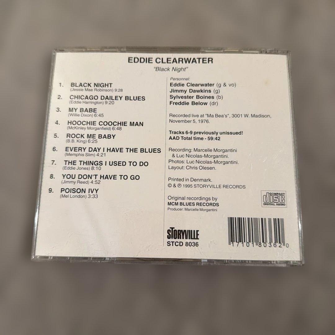 洋楽 EDDIE CLEARWATER BLACK NIGHT