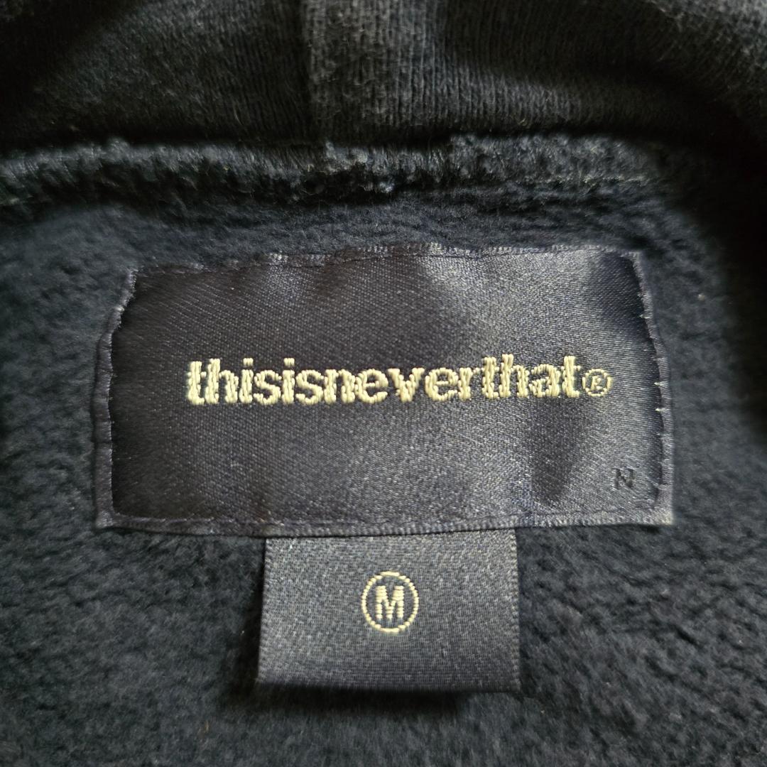 thisisneverthat ネイビー パーカー