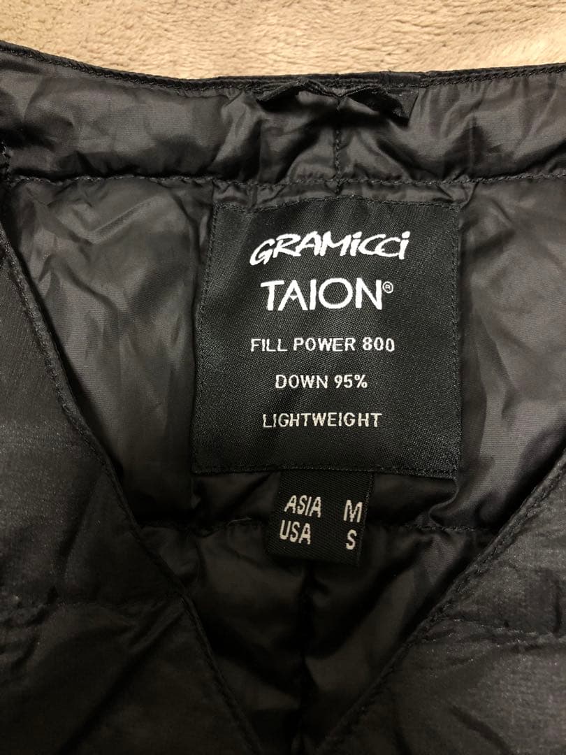 【GRAMICCI×TAION】 INNNER VEST インナーベスト