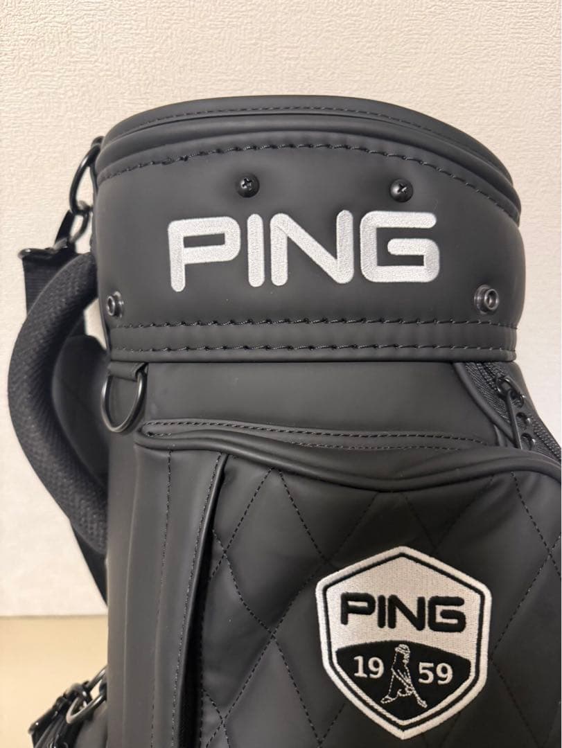 【送料込み】美品PING PU クラシック ゴルフバッグ　メンズ　レディース　黒